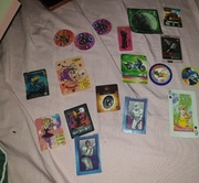 Zestaw kart star wars Mr Snacki Chio Lays Pokemon Star Foods Carton Network