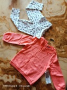 Zestaw, dziewczynka,r.92, bluza + legginsy, wiosna