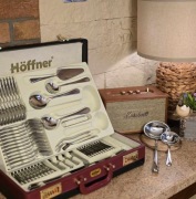 Walizka sztucce hoffner czarno braz