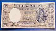 Banknot ,Chile 5 pesos