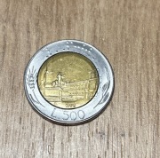 500 lire 1990 rok Włochy 