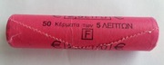 ROLKA BANKOWA 5 Euro cent GRECJA 2002 r Lit F.