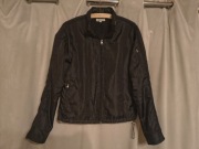 Terranova kurtka krótka lekka wiosenna czarna kaptur chowany 