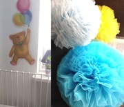 Pompony + naklejki dekoracyjne Room Mates for Kids