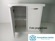 Zestaw akwarium optiwhite 60x30x35 szafka pokrywa filtr napowietrzacz grzał