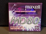 MD Minidisc MAXELL 80 MD-80PEE Purple