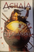 Andrzej Ziemiański Achaja Tom I z autografem autora