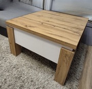 Ława Mazzoni prostokątny 80 x 75 x 49cm dąb wotan