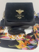 Ego Torebka Listonoszka Skóra Naturalna -PSZCZÓŁKA