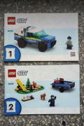 Instrukcja LEGO 60369 City Szkolenie psów policyjnych w terenie