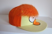 Włochata ANGRY BIRDS z płaskim daszkiem 54-62cm