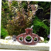 Domek figurka do akwarium okręt  podwodny