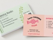 Projekty CV, wizytówek, ulotek, plakatów, cenników, banerów