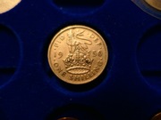 WI-C8 (2) Wielka Brytania 1 szyling shilling 1950