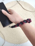 Pasek 33cm na nadgarstek wristlet do telefonu kluczy torebki bawełniany 