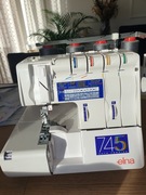 Elna 745 overlock coverlock  na gwarancji