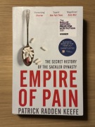 Empire of Pain:The Secret History of the Sackler Dynasty. Patrick Keefe