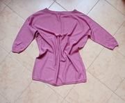 Damski sweter bluzka z dzianiny z rękawem 3/4