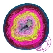 Motki Ombre Bawełna Akryl 3 Nitki 1000 m Magiczne Sploty