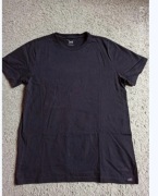 Klasyczna czarna koszulka LEE – 100% bawełna, rozmiar L