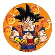 Wydruk cukrowy.Wydruk własny DragonBallGoku