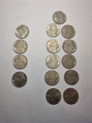 Zestaw monet PRL 20zł kłosy 