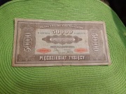 banknot polski 50 000 marek polskich z 1922r