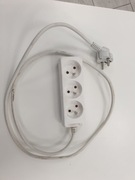 Przedłużacz biały