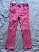 Spodnie dżinsowe różowe rozmiar 116 5-6 lat