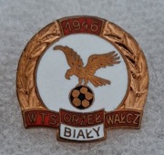Odznaka ORZEŁ BIAŁY Wałcz z wieńcem