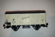 Piękny dwuosiowy wagon kryty chłodnia Seefische Piko H0 Idealny!