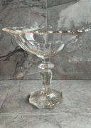 Kryształowa Patera , żardiniera duża szlifowana