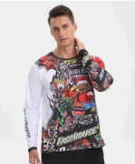 Koszulka męska na rower, motorcross Rozmiar XL