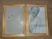 Zestaw 2 drewniane ramki 10x15cm 