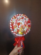 Bukiet ze słodyczy Lizak kinder Box na każdą okazję ze s