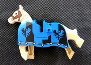 Minifigurka Lego koń rycerz black falcon