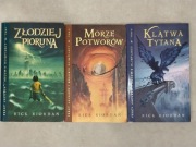 Percy Jackson i bogowie olimpijscy, Tomy 1, 2 i 3