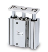 MGQL20-100 fi20 skok 100 Siłownik kompaktowy z prowadnicami kulkowymi