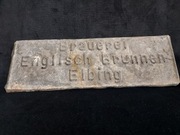 Brauei  Eanglisch  Brunen  Elbing 