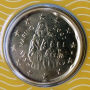 SAN MARINO  2007 20 CENTÓW UNC !!!!!!!!!!