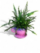 Figura Dekoracja Filiżanka Doniczka Mała