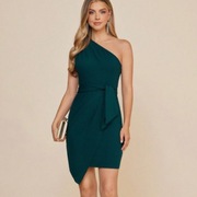 Asymetryczna Sukienka z paskiem roz. L/40 Shein