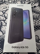 Samsung Galaxy A36 G5 Czarny NOWY, gwarancja 6 GB / 128 GB