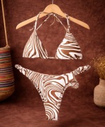 Nowe bikini zebra rozmiar S | HIT Lata | sexy & trendy