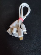 Kabel przejściówka USB - micro USB - lightning 