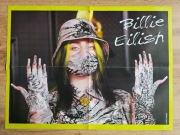 UNIKAT! Duży plakat/poster BILLIE EILISH z 2021 r. - Format A2