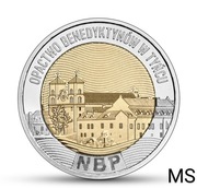 5 złotych 2024 r. TYNIEC  *Prosto z mennicy