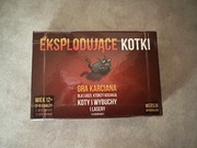 Gra planszowa Eksplodujące Kotki – kompletna, stan idealny
