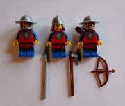LEGO Castle Figurki Rycerze LION KNIGHT - Rycerz Lwa, figurka 3x