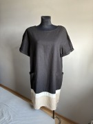 F&F sukienka letnia Iniana len i wiskoza nowa z metką XL 42